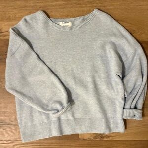 Old Navy Soft Light Blue Crew Neck Sweater